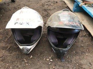 Lot of (2) Youth Size PHX, Riding Helmets.