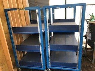 Rolling Storage Cart 60"x36"x76".