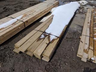 Lot of Approximately (19) 1"x6'x12' Lumber.