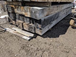 Lot of Approximately (24) 12"x12"x20' Lumber.