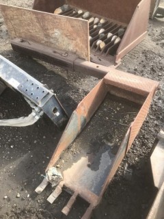 Skid Steer Custom Built Offset Digging Bucket Attachment