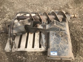 Bobcat Hydraulic Auger c/w To Fit Skid Steer, Auger Bit
