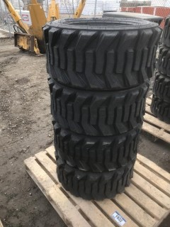 Qty Of (4) 31X12-16.5 Skidsteer Tires
