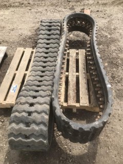 Qty Of (2) Tracks To Fit Skidsteer