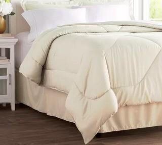 Wayfair Basics 8 Piece Bed in a Bag Set King, Ivory