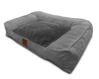 American Kennel Club Memory Foam Pillow Dog Bed, Grey 40x30"