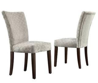 Sture Link Print Upholstered Dining Chair, Set Of 2