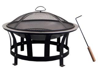 Stainless Steel Wood Burning Fire Pit