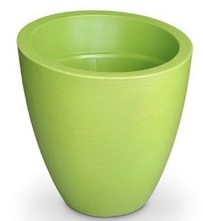 Cleckheat Plastic Pot Planter 42", Macaw Green