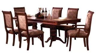 Nikolas 7 Piece Extendable Dining Set, Some Scratches, As Is