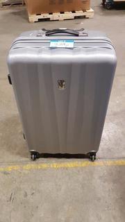 Atlantic Hard Sided Grey Luggage - 26" 