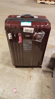 Ricardo 26" Burgundy Hard Sided Luggage