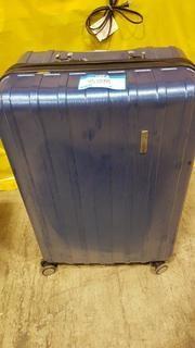West Jet 26" Blue Hard Sided Lugagge - Missing Carry Handles