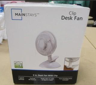 Mainstays 6" Clip Desk Fan