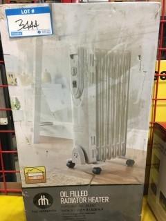 Home Trends - Oil Filled Radiator Heater - HD907-7