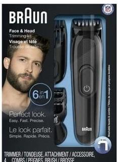 Braun - Face & Head Trimmer - 5513