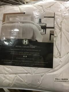 Hotel Collection Siberian White Down Comforter, Queen