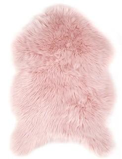Orrie Sheep Shape Pink Area Rug