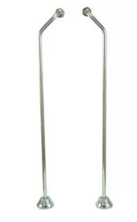 Kingston BrassVintage Double Offset Bath Supplies, Polished Chrome