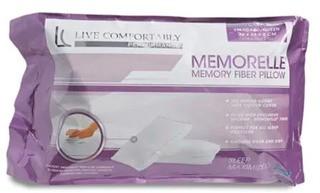 Live Comfortably Performance Memory Fiber Pillow, Standard 