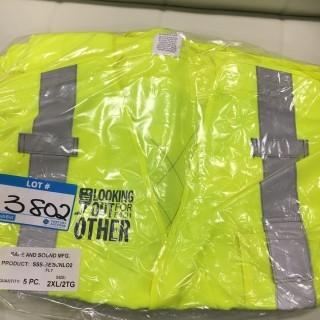 5PC Safety Vests " Looking Out For Each Other"