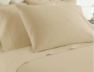 Hotel Collection 525TC Queen Sheet Set, Beige 