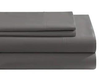 Glucksteinhome 4PC King Sheet Set, Dark Grey