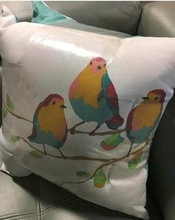 Indoor/Outdoor Accent Throw Pillows, 2PK 16x16"