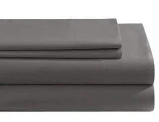 Distinctly Home 400TC 4PC Sheet Set, King, Dark Grey