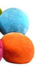 Safdie & Co Funky Cushions, Blue & Orange-Blue Has A Ripped Seam