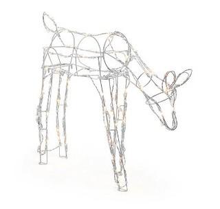 Home Accents Holiday?30 inch 80 Light LED Wire Doe