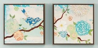 Intelligent Design Wrapped Canvas 12x12" each