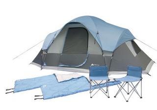 Ozark Trail 5 Piece Premium Tent Combo Set 15'(L) x8'(W) x70'' (H)