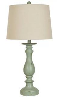 Rossolis 29" Table Lamp, Green