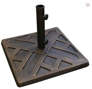 Blackmoor Resin Umbrella Base, Antique Bronze 