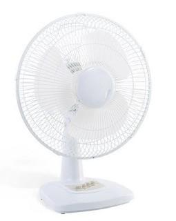 Mainstays Oscillating Tale Fan 12", White 