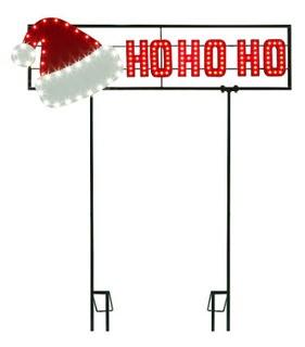 Home Accents Holiday?Super Tech Ho-Ho-Ho Led Sign