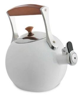 Nambe MT0888 Tea Kettle, White