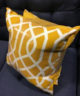 Indoor/Outdoor Accent Throw Pillows, 2PK 16x16"