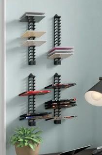 Multimedia Wall Mounted Storage Rack 4PC