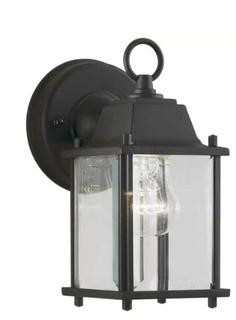 Northwood 1-Light Outdoor Wall Lantern Black