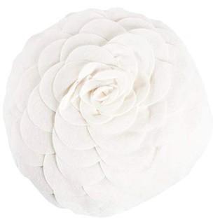 Montrose Throw Pillow, Ivory  13"