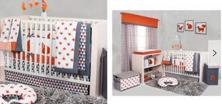 Ketron 10 Piece Cotton Crib Bedding Set