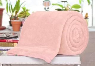 Alvarado Micro Plush Blanket Queen, Pink