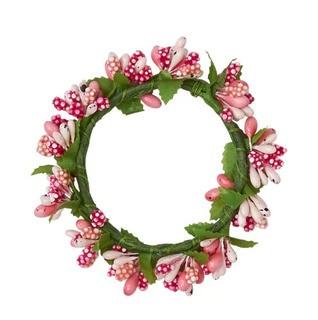 Berry and Leaf Pip Candle Ring, Set of 2