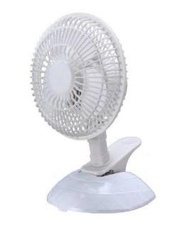 Mainstays Clip Desk Fan, White