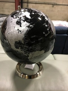 Home Studio- Globe, Black, Damaged on Top 