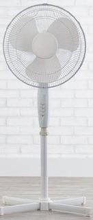 Mainstays Oscillating Stand Fan 16", White