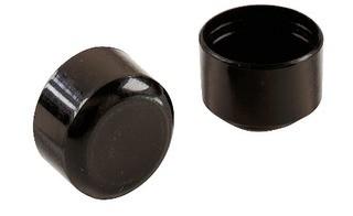 (6)Everbilt 3/4 Inch Plastic Leg Tips Black (4 per pack)