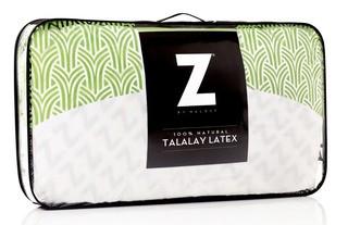 Z by Malouf Natural Talalay Latex Zoned Pillow - King - Low Loft Firm